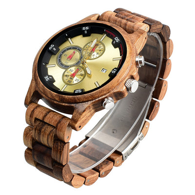 Wood Sport Watch