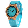 Luxury Royal Blue Wooden Watch